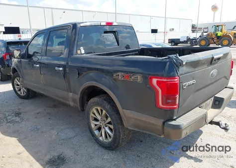 2015 Ford F-150 Lariat из США, поврежденный, VIN 1FTEW1EG0FFA98856